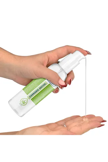Water-Based Cannabis Lubricant for Massage and Sex