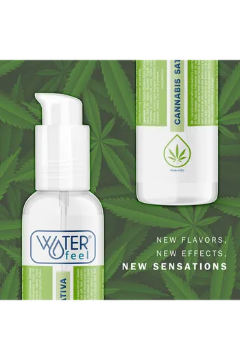 Water-Based Cannabis Lubricant for Massage and Sex
