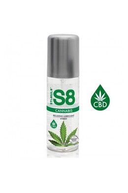 S8 Hybrid Cannabis Lubricant | Long-Lasting Warmth Effect | Condom Compatible