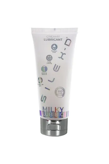 Milky Lub Bio: Lubrificante Cremoso Naturale per Realismo Intimo | Silexd
