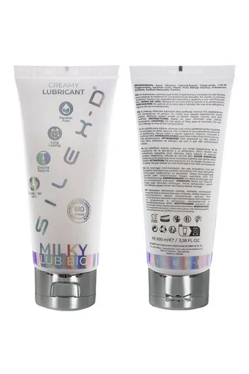 Milky Lub Bio: Lubrificante Cremoso Naturale per Realismo Intimo | Silexd