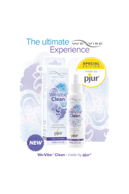 Pjur & We-Vibe: Hygienic Cleaner for Intimate Toys - Safe on Silicone & Latex