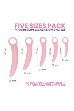 Dilatatori vaginali in silicone medico per benessere intimo