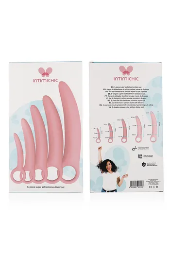 Dilatatori vaginali in silicone medico per benessere intimo