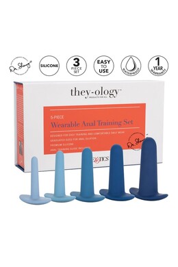 They-Ology™ 5-Piece Portable Anal Training Set - Safe Progressive Exploration
