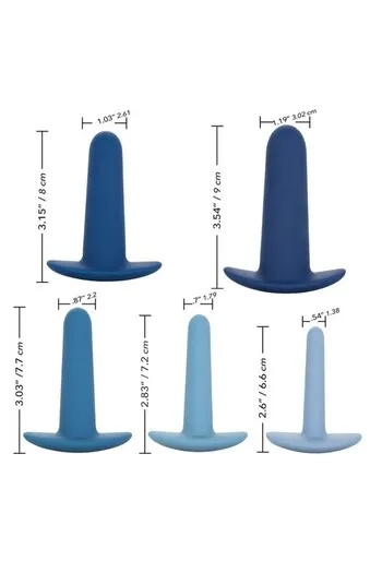 They-Ology™ 5-Piece Portable Anal Training Set - Safe Progressive Exploration