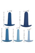 Set di 5 Dilatatori Anali Portatili They-Ology™ - Allenamento Sicuro e Progressivo