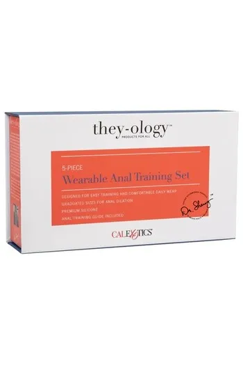 Set di 5 Dilatatori Anali Portatili They-Ology™ - Allenamento Sicuro e Progressivo