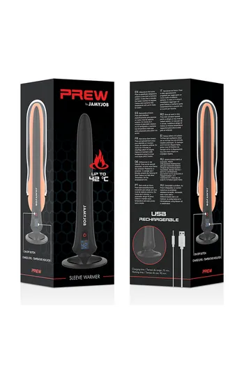 JAMYJOB PREW Sleeve Warmer - Riscaldatore per Masturbatori | Esperienza Sensuale Realistica