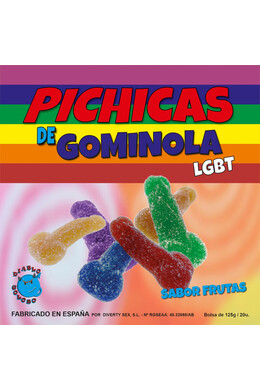 PRIDE - Penis-Shaped Gummy Candy Box | Diablo Picante