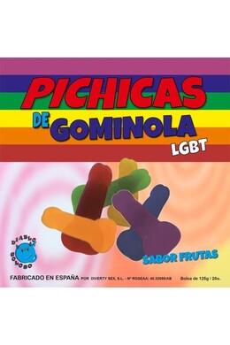 PRIDE - Fruit-Flavored Penis-Shaped Gummy Candy Box - LGBT Pride