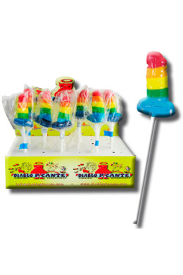 LGBT Pride Gummy Lollipop - Mixed Fruits Flavor