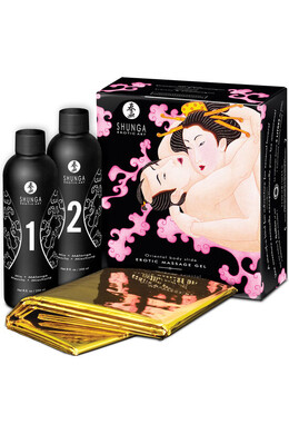 Shunga: Gel Massaggio Sensuale Corpo a Corpo - Esperienza Erotica Intensa