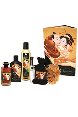Shunga Dulces Besos Kit - Luxury Erotic Set with Natural Products for Couples