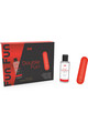 INTT Double Fun: Rechargeable Vibrator Kit with Strawberry Lubricant Gel