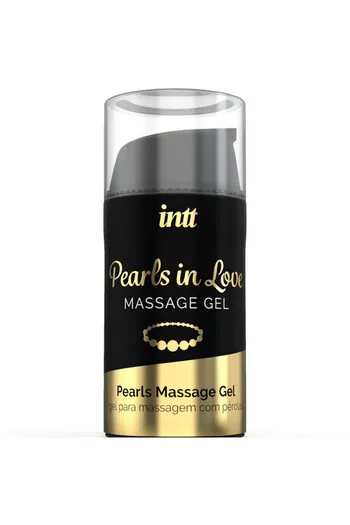 Pearls In Love di INTT - Kit Massaggio con Gel e Collana di Perle