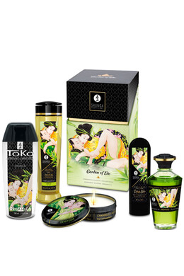 Shunga Sensual Set: Massage Oils & Intimate Creams for Couples | The Garden of Edo