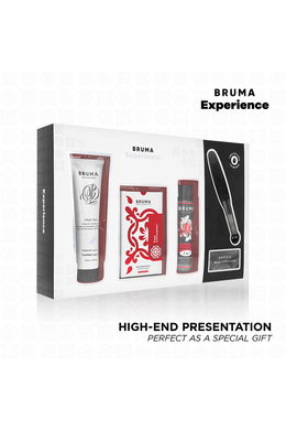 BRUMA Strawberry Sensual Pack - Stimulating Gel and Intimacy Accessories