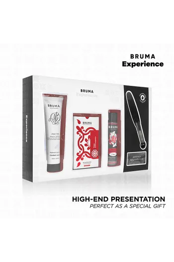 BRUMA Strawberry Sensual Pack - Stimulating Gel and Intimacy Accessories
