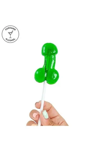 Pirulito Mojito alcolico a forma di pene