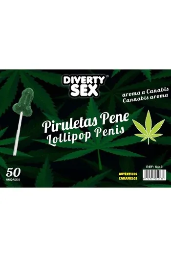 Piruline a Forma di Pene con Aroma di Marijuana | Divertimento Sfacciato per Feste