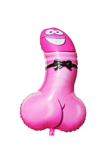 Helium Penis-Shaped Balloon - 90 cm Pink | Party Decoration