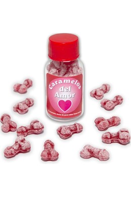 Penis-shaped candies for fun parties