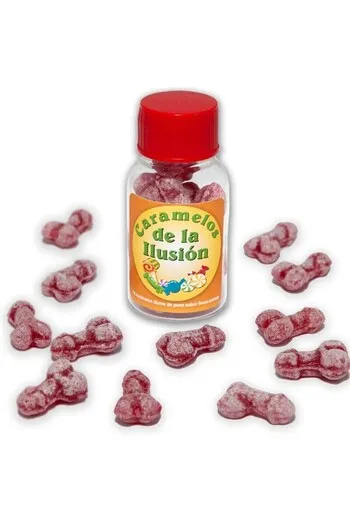 Penis-Shaped Candies | Strawberry and Cherry Flavor for Parties