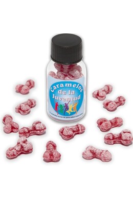 Caramelle a Forma di Pene per Feste - Sapore Fragola e Ciliegia