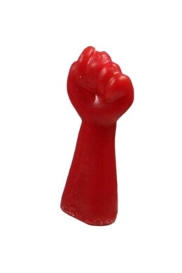 DIABLO PICANTE - CANDELA A FORMA DI PUGNO ROSSA