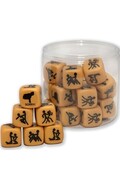 Golden Sex Position Dice - For Bachelor Parties and Themed Events