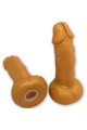 Golden Penis-Shaped Piggy Bank for Bachelor/Bachelorette Parties - Unique & Fun