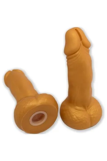 Salvadanaio a Forma di Pene Dorato per Addii al Nubilato/Celibato - Originale e Divertente