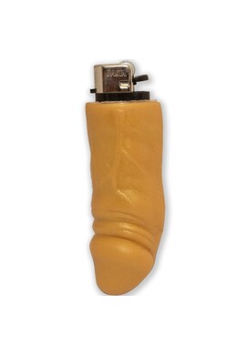 Golden Penis-Shaped Lighter - Unique Gift for Bachelor/Bachelorette Party