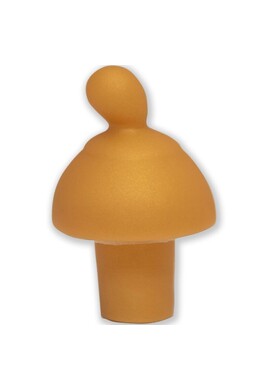 Golden Breast-Shaped Bottle Stopper - Unique Party Accessory for Memorable Events