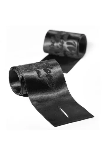 Vibrating Ring, Cuffs and Mask for Sensual Play