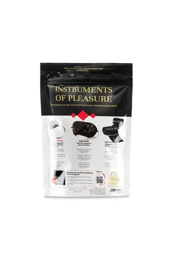 Vibrating Ring, Cuffs and Mask for Sensual Play