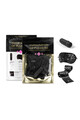 Extreme Sensuality Set: Handcuffs, Mask, Gel & Bullet Vibrator for Intense Games