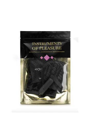 Extreme Sensuality Set: Handcuffs, Mask, Gel & Bullet Vibrator for Intense Games