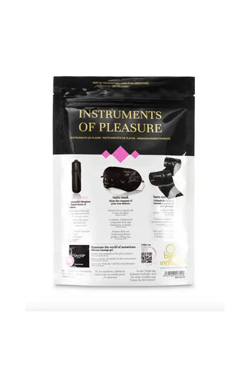 Extreme Sensuality Set: Handcuffs, Mask, Gel & Bullet Vibrator for Intense Games
