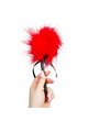 Red Marabou Feather Duster - Unique Sensations for Couples
