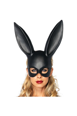 LEG AVENUE - MASQUERADE RABBIT MASK BLACK