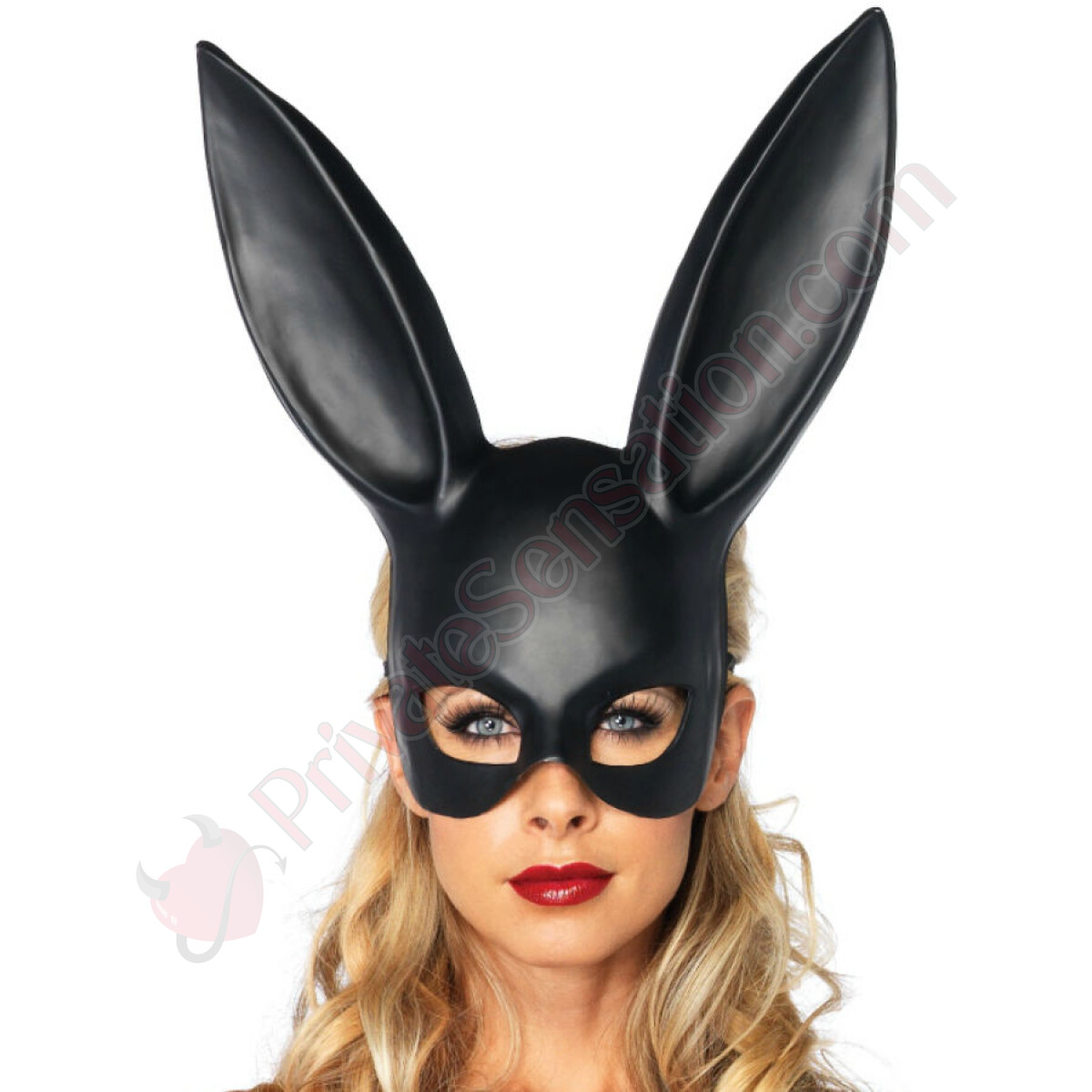 LEG AVENUE - MASQUERADE RABBIT MASK BLACK