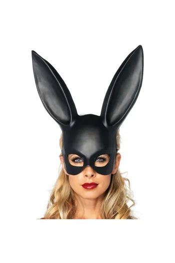 LEG AVENUE - MASQUERADE RABBIT MASK BLACK
