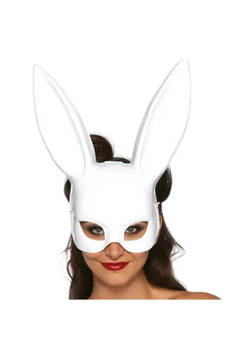 LEG AVENUE - MASCHERA CONIGLIO MASQUERADE BIANCA