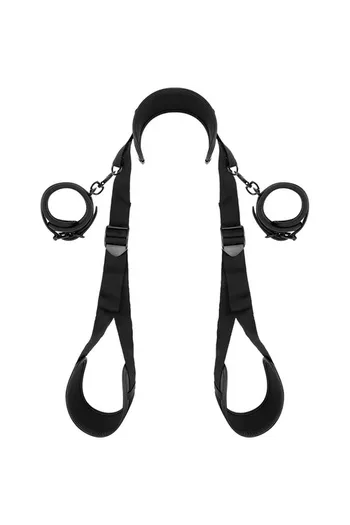 Fetish Submissive Set - Vegan Leather BDSM Restraints for Master Position