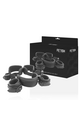 Fetish Submissive Set - Vegan Leather BDSM Restraints for Master Position