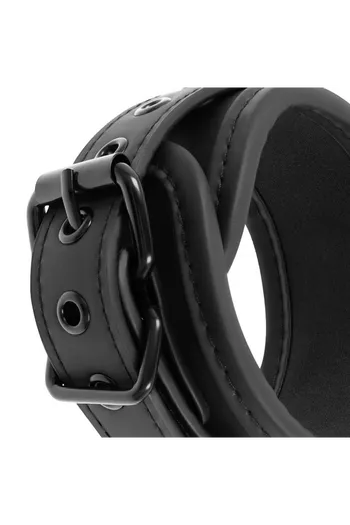 Fetish Submissive Set - Vegan Leather BDSM Restraints for Master Position