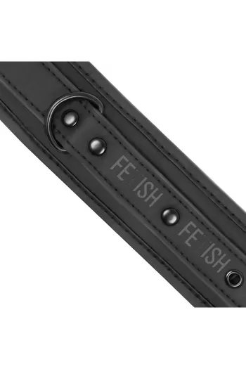 Fetish Submissive Set - Vegan Leather BDSM Restraints for Master Position