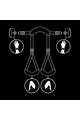 Fetish Submissive Set - Vegan Leather BDSM Restraints for Master Position